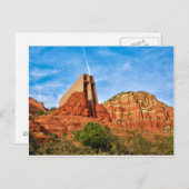 聖十字礼拝堂セドナAZポストカード ポストカード (正面/裏面)