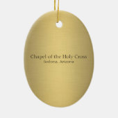 聖十字礼拝堂1 セラミックオーナメント (裏面)