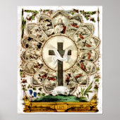 聖十字路 – 1856 ポスター (正面)