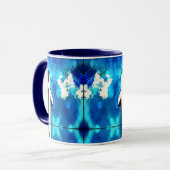 聖十字青空スパークルセラミックタイル マグカップ (正面左)