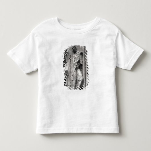 聖句箱を広げている予言者アイザイア トドラーTシャツ (正面)