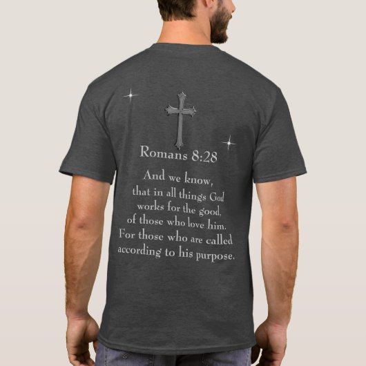 聖句 Tシャツ (裏面)