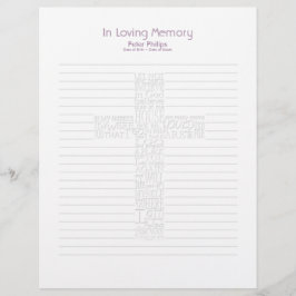 聖句John14葬儀本フィラーページ – 5