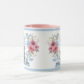 聖名マリア宗教ヴァージン母フローラ マグカップ (中央)