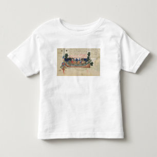 聖地に供給を持って行くボートの人 トドラーTシャツ