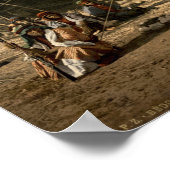 聖地のベドウィンのテント ポスター (角)