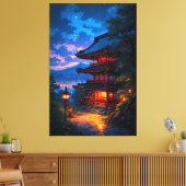 聖地の夜 キャンバスプリント (インサイチュ (リビング))