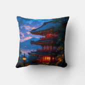 聖地の夜 クッション (裏面)