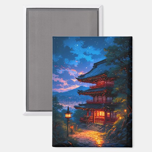 聖地の夜 マグネット (正面/裏面)