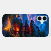 聖地の夜 iPhoneケース (裏面横)