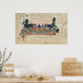 聖地への補給船に乗っている男たち ポスター (キッチン)