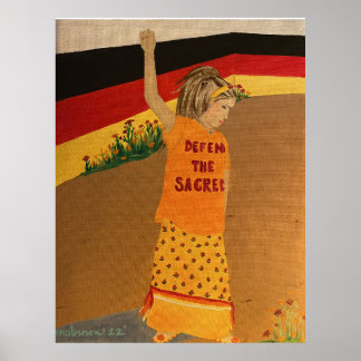 「聖地を守る」薬車ポスター ポスター