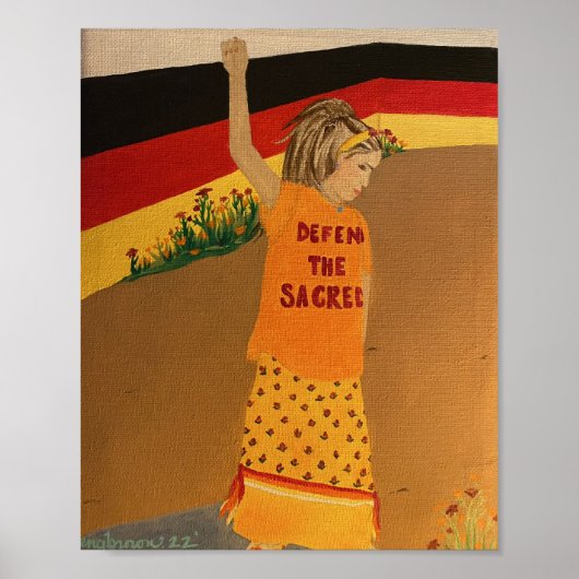 「聖地を守れ」のポスター ポスター (正面)