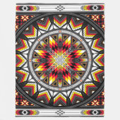 聖地レッド フリースブランケット (正面)