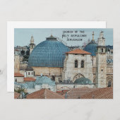 聖地信仰のクリスマスカード シーズンカード (正面/裏面)