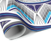 聖地（青） ラッピングペーパー (ロールコーナー)