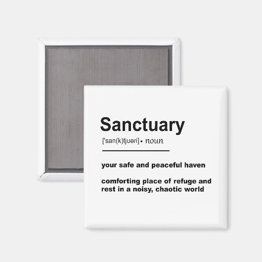 聖域の定義 マグネット (正面/裏面)