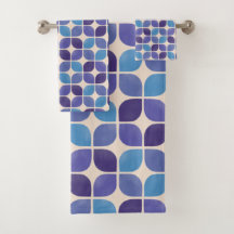 聖域の花びらの浴室タオルセット