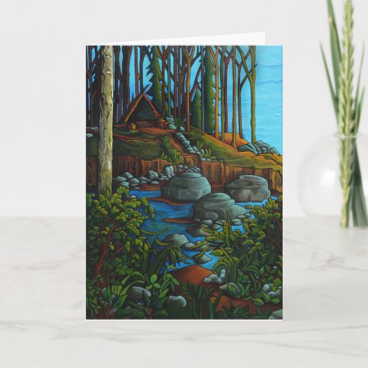 聖域グリーティングカード カード (正面)