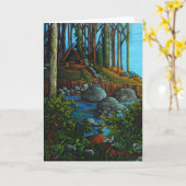 聖域グリーティングカード カード (黄色い花)