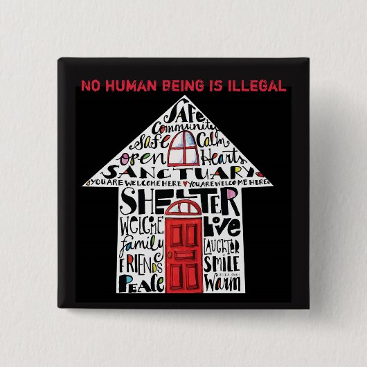 聖域ボタン 缶バッジ (正面)