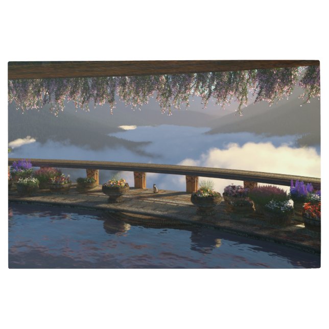 聖域 メタルプリント (正面)