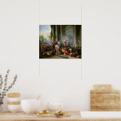 聖堂から商人たちを導くキリスト ポスター (キッチン)