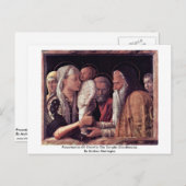 聖堂でのキリストの表象（聖降誕祭） ポストカード (正面/裏面)