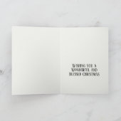 聖堂のクリスマス・カロラーズ カード (内部)