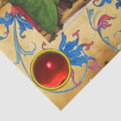 聖堂へのイエスのフローラ 薄葉紙 (詳細)