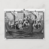 聖堂へのセントルイスの出発 ポストカード (正面)