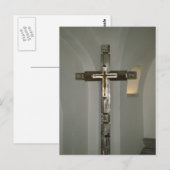 聖堂内の十字架 ポストカード (正面/裏面)