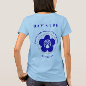 聖堂Tシャツのレディースレッドリンガーキャット Tシャツ (裏面)