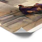 聖墳墓の地下聖堂,エルサレム,プレート20 f ポスター (角)