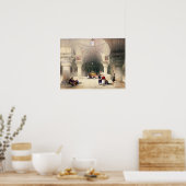 聖墳墓の地下聖堂,エルサレム,プレート20 f ポスター (キッチン)