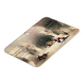 聖墳墓の地下聖堂，エルサレム，プレート20 f マグネット (左側)