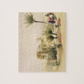 聖墳墓教会、エルサレムのプレート11 ジグソーパズル (縦)