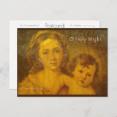 聖夜のクリスマス |ブルービーチソング™はがき ポストカード (正面/裏面)