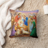 聖夜出生場 クッション (ブランケット)