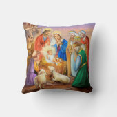 聖夜出生場 クッション (裏面)