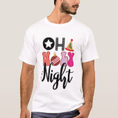 聖夜 - クリスマス Tシャツ (正面)
