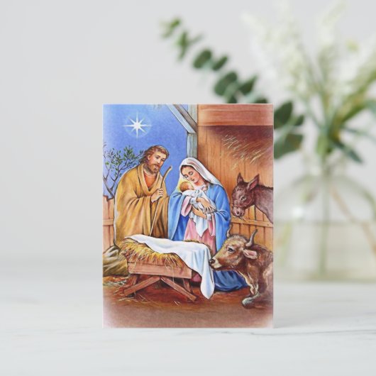 聖夜 ポストカード (スタンド正面)