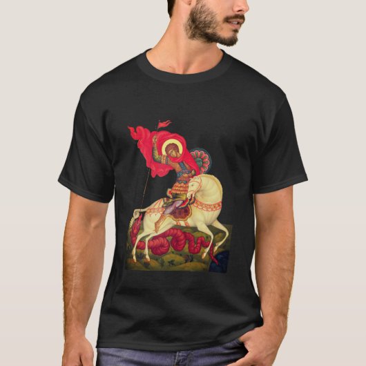 聖大殉教者ゲオルギオス Tシャツ (正面)