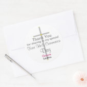 聖女感謝ラウンドステッカー ラウンドシール (封筒)