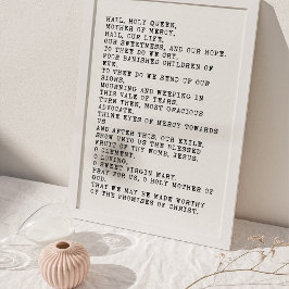 聖女王祈りの言葉ポスター ポスター