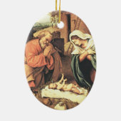 聖家のクリスマス装飾 セラミックオーナメント (裏面)