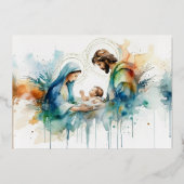 聖家カラフル族 箔シーズンカード (裏面)