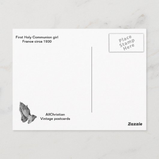 聖家典 ポストカード (裏面)