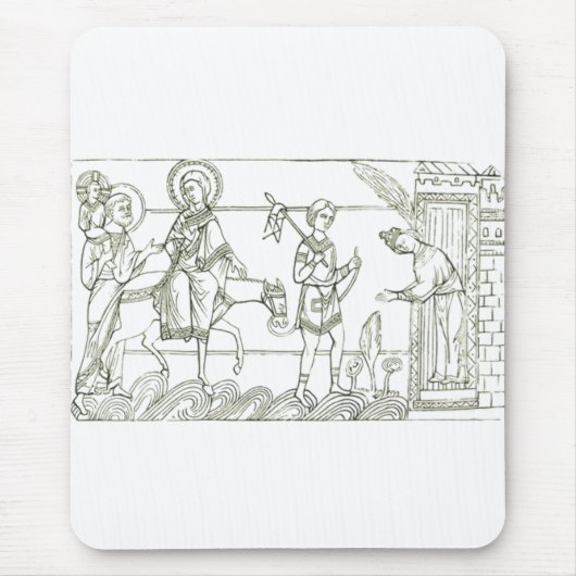 聖家族のエジプトへの逃避 マウスパッド (正面)