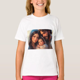 聖家族のガールズTシャツ Tシャツ